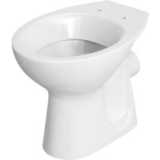 CERSANIT Stand-Tiefspül-WC Abgang waagerecht weiß