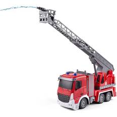 1:24:00 Radiostyrte arbeidskjøretøy VN Toys Speed Car RC Fire Truck RTR 41612