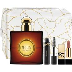 Yves Saint Laurent Damen Geschenkboxen Yves Saint Laurent Opium Eau de Parfum Mini Mascara + Mini Rouge Pour