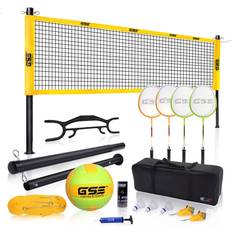 Badminton & Sports Expert Professional Badminton/Volleyball Set
