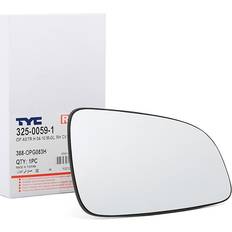 Bak- & Sidespeil TYC spiegelglas außenspiegel rechts h