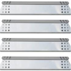Drip Trays Branded 4pcs stainless steel heat shield for sunbeam, nextgrill, grill master, charbroil