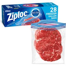 Plastic Bags & Foil Ziploc Gallon Grip 'n Seal Count Plastic Bag & Foil