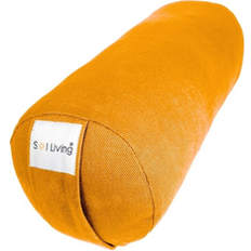 Sol Living Fitness Sol Living Cylindrical Yoga Bolster Mini Meditation Cushion Cotton 14" x 6" x 6"