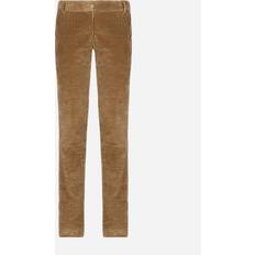 Corduroy Pants Dolce & Gabbana Corduroy bell-bottom pants sand_1