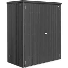 Biohort Outbuildings Biohort Locker 150 71.8 H Dark Gray Steel Outdoor Storage Cabinet with Floor Kit (Building Area )