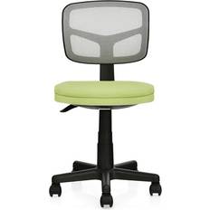 Furniture Costway Armless Adjustable Office Chair