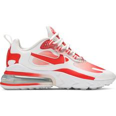 Nike Air Max 270 - Women Shoes Nike Air Max 270 React SE Bubble Wrap W - White/Barely Rose/Track Red