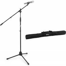Tiger Mca34 Microphone Boom Stand With Bag, Black