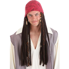 Elope Disney Jack Sparrow Adult Bandana and Dreads Set