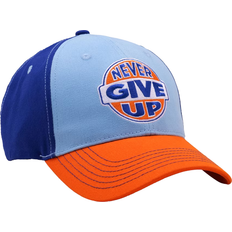 Men Caps on sale Wwe Men's John Cena Never Give Up - Light Blue/Orange