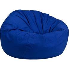 Flash Furniture Duncan Oversized Solid Royal Blue Bean Bag