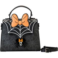 Loungefly Disney Minnie Mouse Spider Crossbody Bag - Black/Orange/White