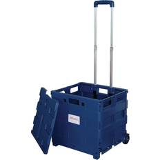 Office Supplies Office Depot Mobile Folding Cart with Lid