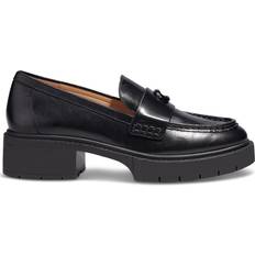 Low Shoes on sale Coach Leah - Black