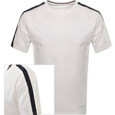 Tommy Hilfiger Herre T-skjorter Tommy Hilfiger Logo T-shirt - White