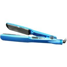 Blue Hair Crimpers RKZDSR Portable Crimper Hair Iron with Adjustable Temperature