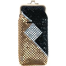 Smoking Accessories CTM Mesh Pattern Cigarette Case with Lighter Pocket
