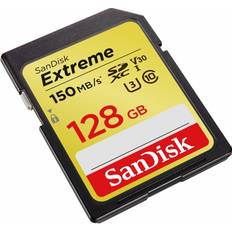 Sandisk extreme 128gb u3 SanDisk Extreme SDXC Class10 UHS-I U3 V30 150/70MB/s 128GB