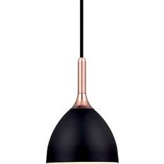 Halo Design Bellevue Black / Copper Pendellampe 14cm