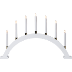 Weihnachtsbeleuchtung Star Trading Gillian White Kerzenbrücke 63cm