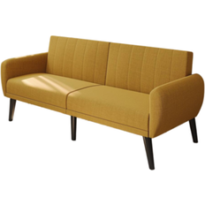 2 Seater - Sofa Beds Sofas Belleze Loveseat Yellow 77.2" 2 Seater