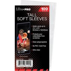 Ultra Pro Tall Soft Card Sleeves 2-1/2 x 4-3/4 100 pack