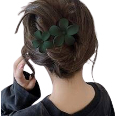 Grün Haarspangen Shein 1pc Women Flower Fashionable Alligator Hair Clip