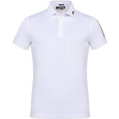 Treningsklær Pikéskjorter J.Lindeberg Tour Tech Reg TX Jersey Polo Shirt Men - White