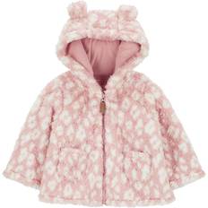 Carter's Baby Leopard Sherpa Jacket - Pink