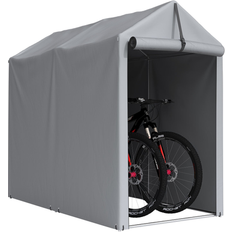 Outbuildings Homall Outdoor 3 5 ft Canopy Bike Carport Storage Shelter (Building Area )