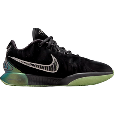 51 ½ Basketballschuhe Nike LeBron XXI Tahitian M - Black/Iron Grey/Oil Green/Metallic Pewter