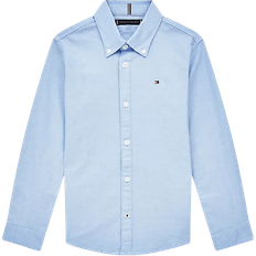 Baumwolle Hemden Tommy Hilfiger Stretch Oxford Cotton Shirt - Calm Blue (KB0KB06964)