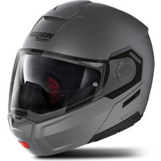 Aufklappbare Helme Motorradhelme Nolan N90-3 Classic Flat Grey Unisex