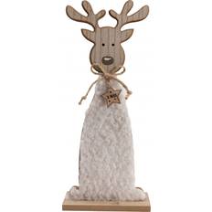 Trendline Reindeer Brown&White Dekofigur 31cm