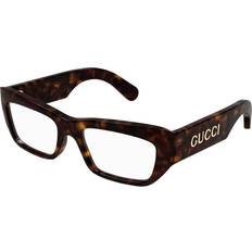Blue Glasses & Reading Glasses Gucci GG1297O Dark Havana 53/18/135 men Eyewear