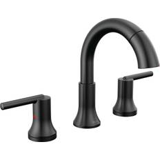 Black Tub & Shower Faucets Delta 3559-PD-DST Trinsic 1.2 Matt Black
