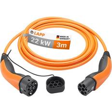 3-fas Lading av elbil LAPP MOBILITY car charging cable Type 2 charging cable, up to 22 kW, 3 3-fas