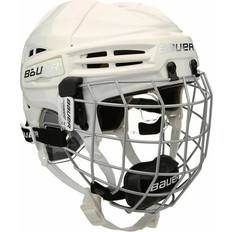 Bauer Ice Hockey Helmets Bauer RE-AKT 100 Helmet Combo YTH Vit