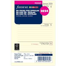 Filofax Kalendere Filofax Kalendersett 2024 Dagbok Pocket, Uke/Åpenbaring