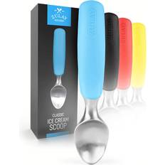 Zulay Kitchen With Rubber Grip Ice Cream Scoop 8.2"