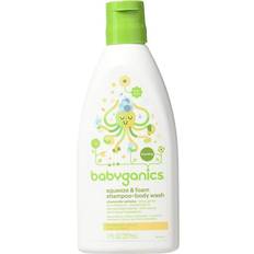 BabyGanics Hair Care BabyGanics Squeeze & Foam, Shampoo Body Wash, Chamomile Verbena, 7 floz