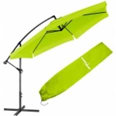 GreenBlue Sonnenschirm, GB377 Faltschirm mit Ständer, Regenschirm, Gartenschirm, UV-Schutz, 350 x 250 cm, Faltsch 1.85 m