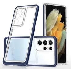 Hybrid Armor Clear 3 in 1 Case for Galaxy S22 Ultra