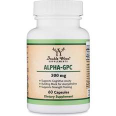 Double Wood Supplements Alpha GPC mg 60