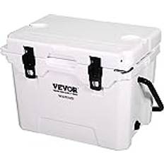 Vevor Cooler Boxes Vevor Insulated Portable Cooler 25-65 qt Holds 25 to 65 Cans Ice Retention Hard Cooler with Heavy Duty Handle White