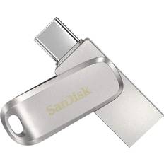 USB-C USB Flash Drives SanDisk Type-c Ginseng Am Usb 3.1 Flash Drive White