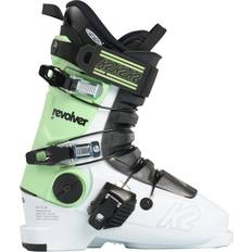 Grønne Alpinstøvler K2 Revolver Women's Ski Boots 2023 - White/Teal