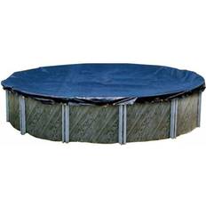 Liners Swimline Swimline 30-ft x 30-ft PCO834 Polyethylene Winter Round Pool Cover in Blue 32278