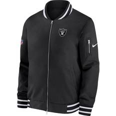 Jacken & Pullover Nike Las Vegas Raiders Bomberjacke Herren schwarz